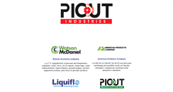 Desktop Screenshot of picutindustries.com
